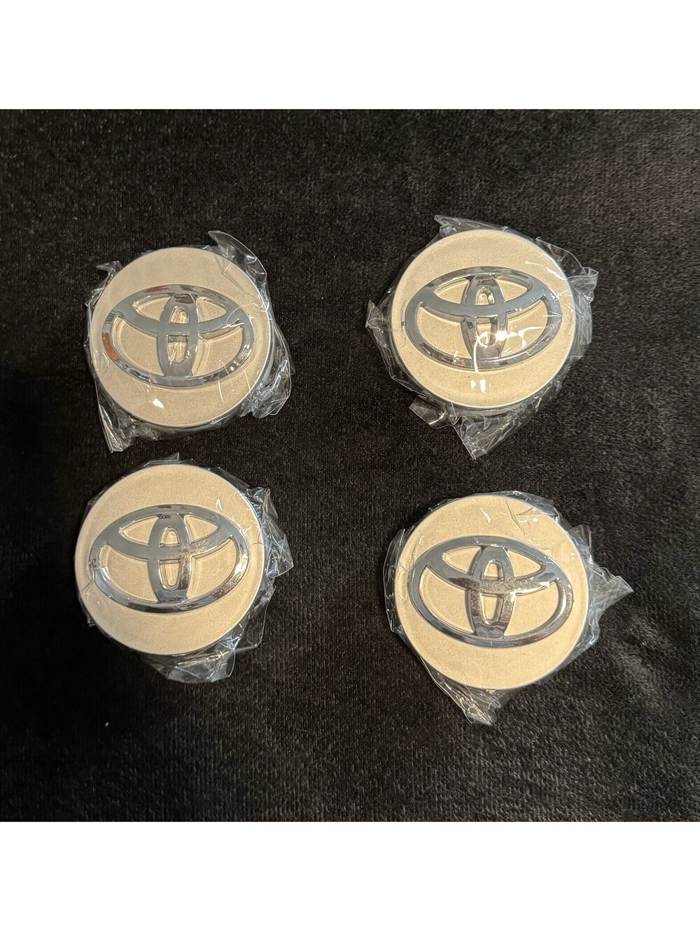 TOYOTA Center Wheel Cap - OEM Set-for Standard Alloy Factory Rims 62mm